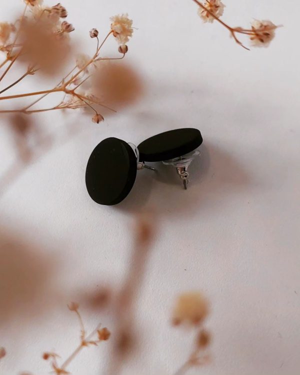 Black earrings